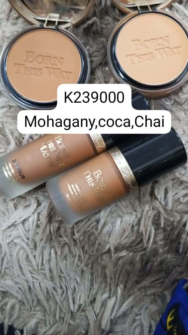 Born this way foundation & powder