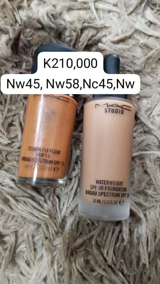 Authentic Mac foundation