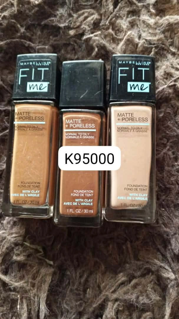 Maybelline fit me foundation