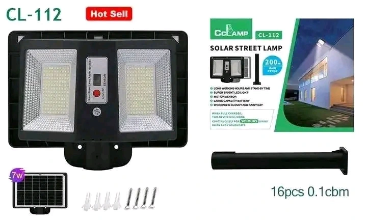 SOLAR STREET LAMP 200Watts