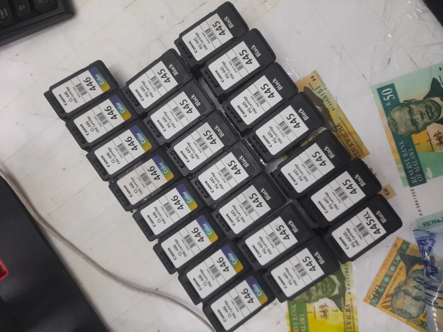 Empty Canon 445 cartilages