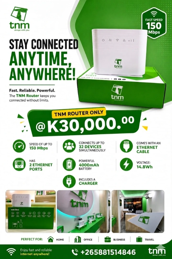 4G TNM Router