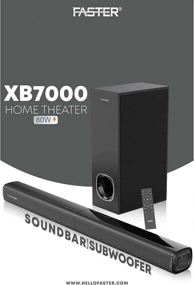 Faster sound bar xb7000