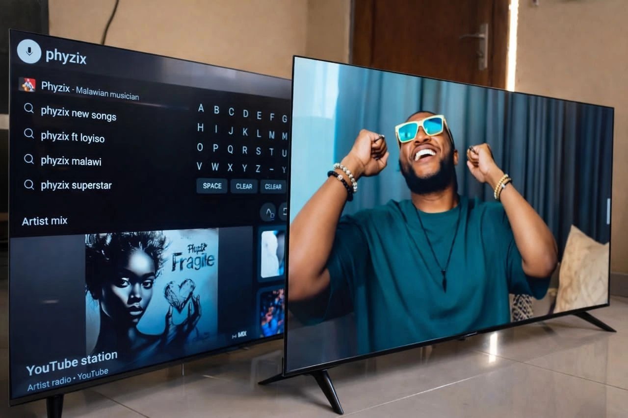 Samsung flameless smart TV