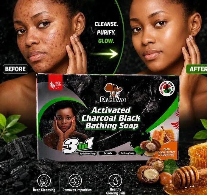 Dr Hirwa Goat’s Milk & Charcoal Soaps