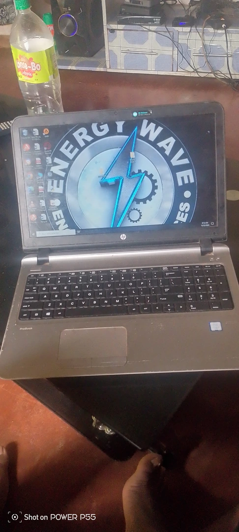 HP ProBook laptop.500 Gb ROM, 8 GB RAM, 4 hour battery usage time ,all keys works