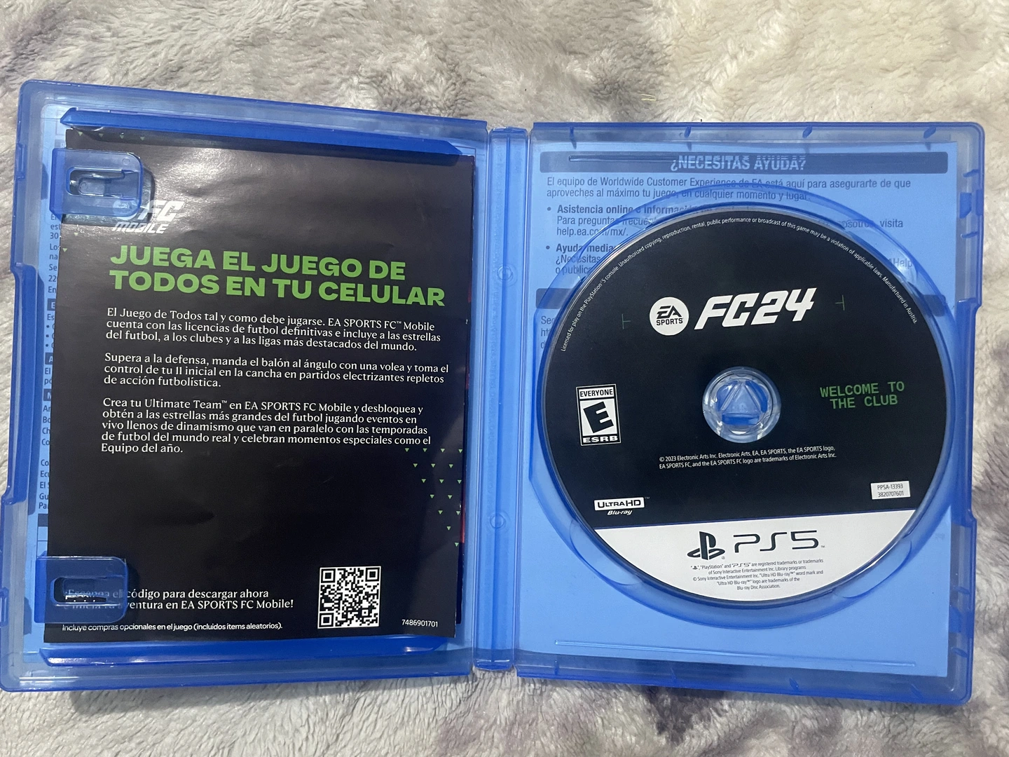 FC24 PS5 disc