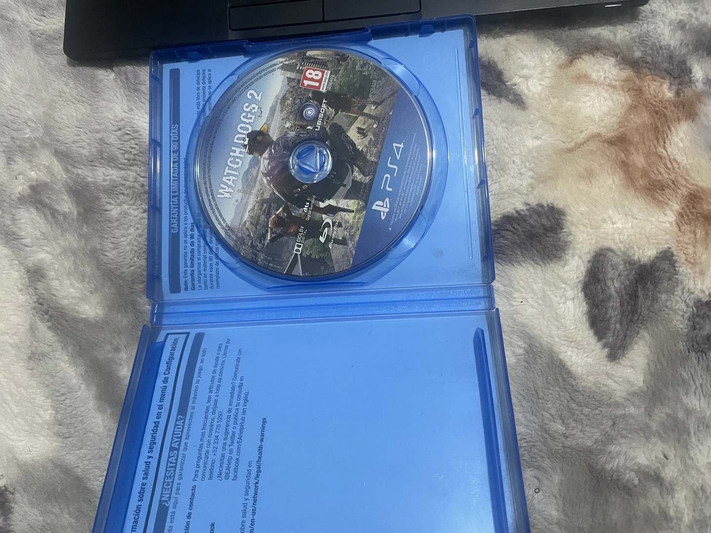 Watchdogs 2 ps4 disc