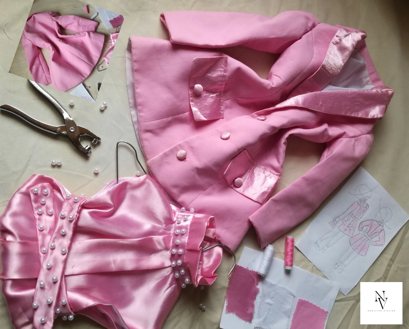 Rose heirloom blazer dress ✨