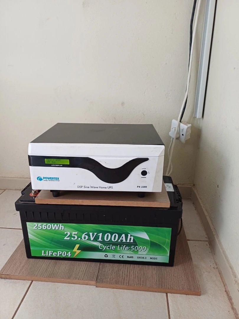 Premium 2.2kVA Inverter + 100Ah Lithium Battery Set
