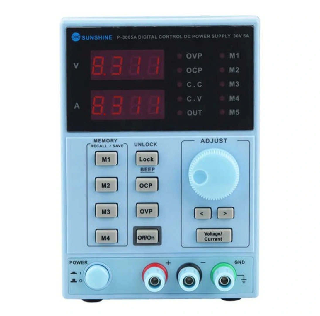 Sunshine P-3005a 30v 5a Dc Digital Programmable Adjustable Power Supply