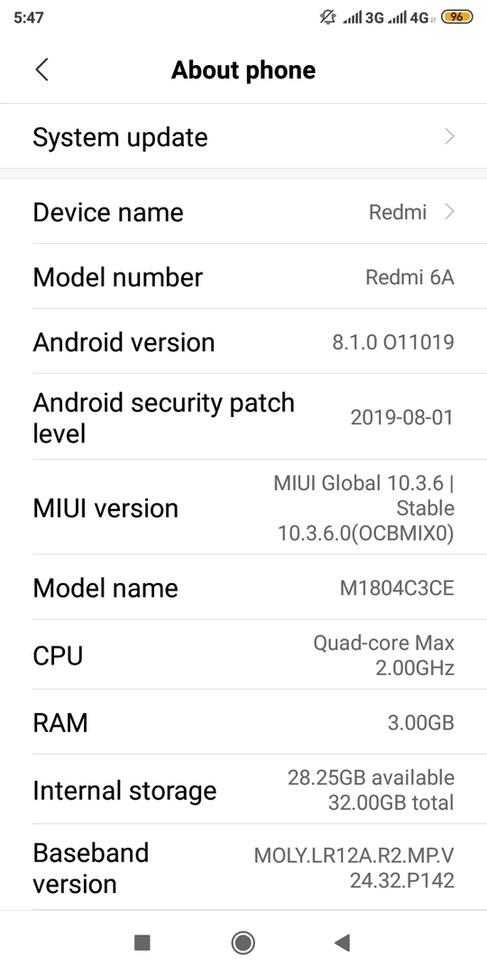 Redmi 6A