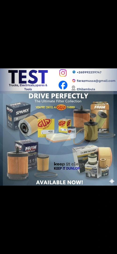 Hella wiper blades, various Filter sets