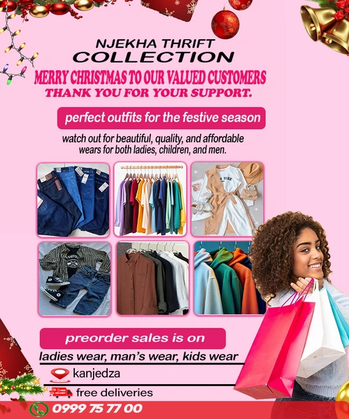 NJEKHA THRIFT COLLECTION Banner