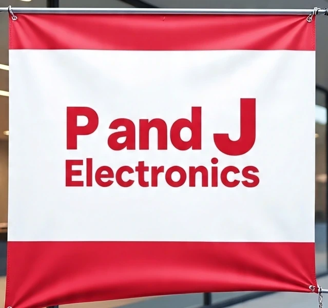 P and J Electronics Banner