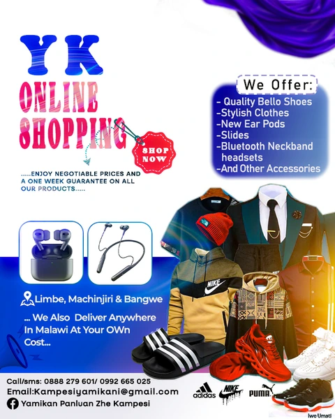 Yk online shopping Banner