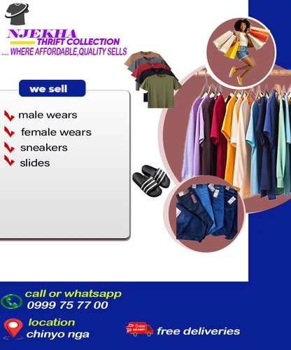 NJEKHA THRIFT COLLECTION Logo