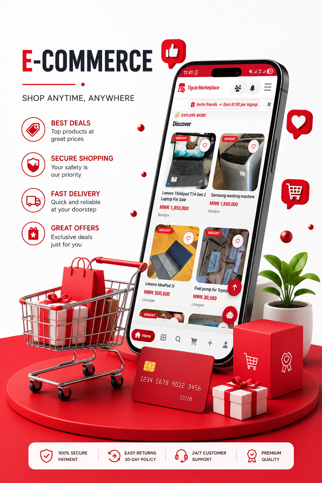 🛍️ Shop Anytime, Anywhere with Tigule Marketplace