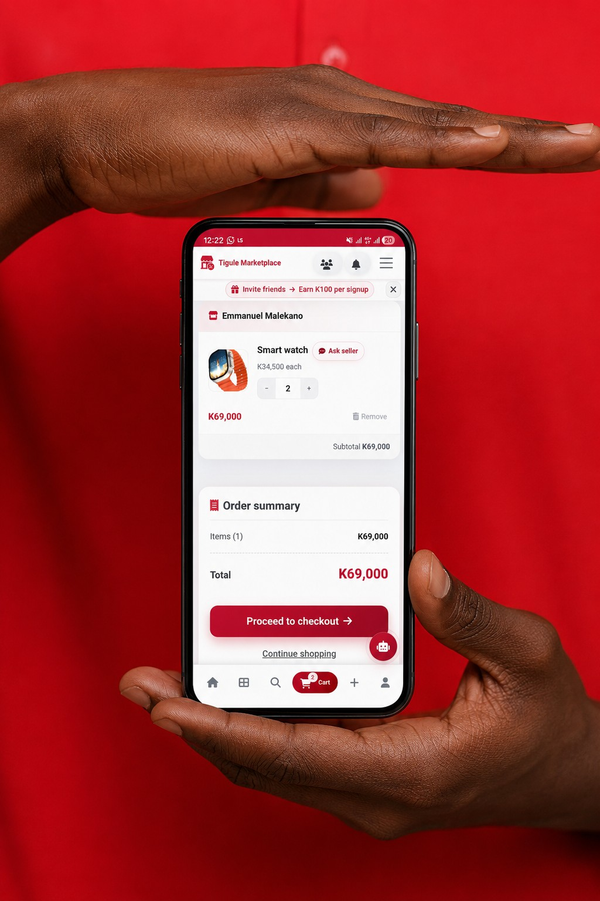 🛒 NEW: Smart Cart & Secure Checkout Now Live on Tigule Marketplace